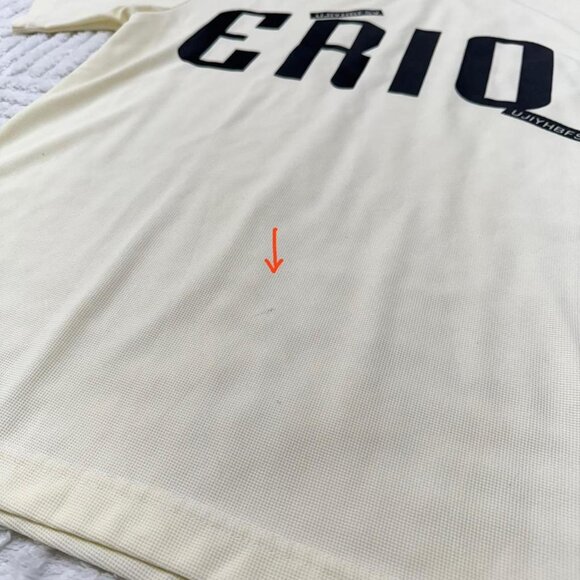 Vintage Fit Cream & Black Erion Jersey Shirt - Picture 2 of 6